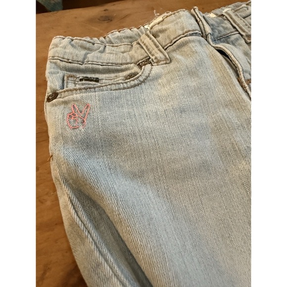 Joe's Jeans Toddler 5T Denim Hippie Woodstock‎ Handmade Reworked - Picture 9 of 11